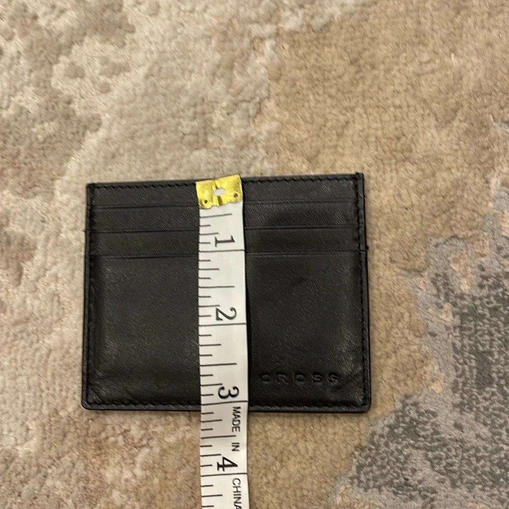 Cross  Credit Card Holder - Black
